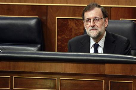 22/03/2017. Rajoy asiste a la sesión de control al Gobierno en el Congreso. El presidente del Gobierno, Mariano Rajoy, durante la sesión de ...